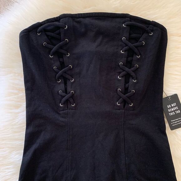 NWT EXPRESS Strapless Bodysuit sz S - Picture 3 of 6